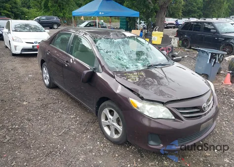 2013 Toyota Corolla S/Le from USA, damaged, VIN 2T1BU4EE1DC076475